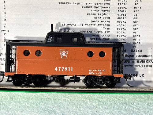 Nice Bowser Pennsy RR Cabooses HO (Price Is For Single Car-PLS SPECIFY CHOICE)