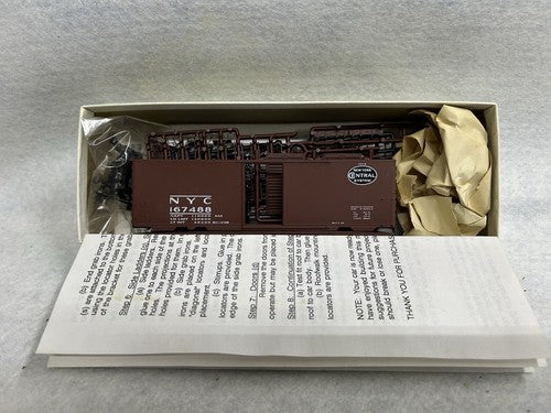 Beautiful Intermountain,  NYC 40’ Box Cars Kits, HO