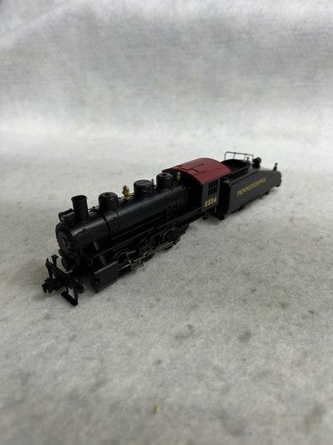 Nice Bachman PENNSY 0-6-0 Slope Tender Steam Loco, Smoke/Headlight