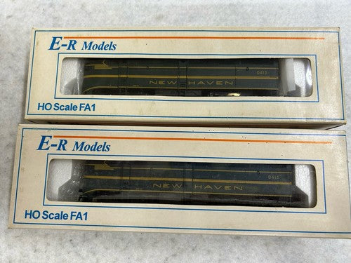 Rare E-R Models New Haven FA-1 Set Both Powered  HO