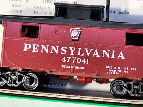 Nice Bowser Pennsy RR Cabooses HO (Price Is For Single Car-PLS SPECIFY CHOICE)