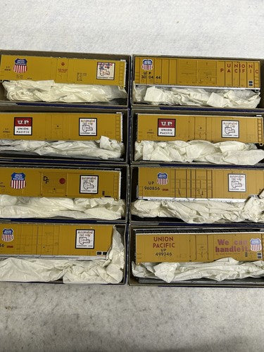 Roundhouse Union Pacific 50’Box Cars (SPECIFY 1st, 2nd, And 3rd CHOICES)