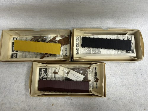 Mixed Walter’s rolling stock kits HO, varied roads