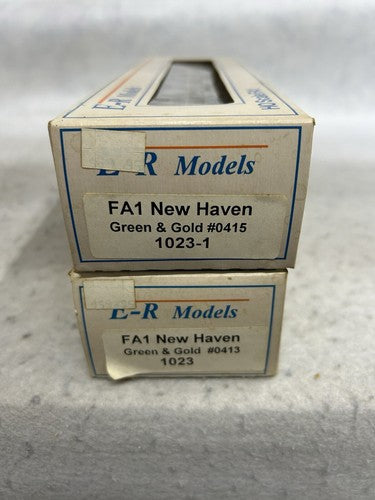 Rare E-R Models New Haven FA-1 Set Both Powered  HO