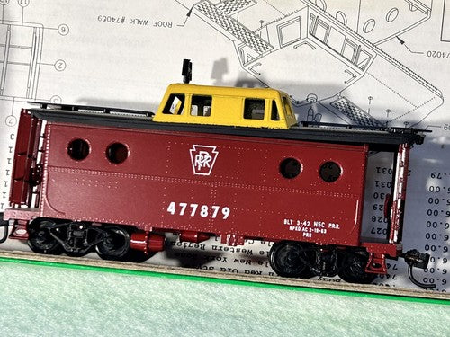 Nice Bowser Pennsy RR Cabooses HO (Price Is For Single Car-PLS SPECIFY CHOICE)