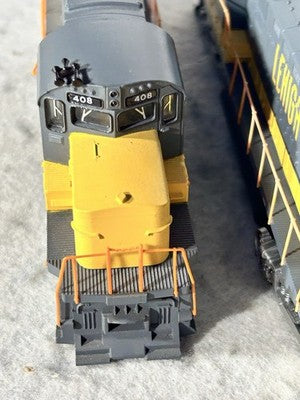MRC/Lima Lehigh Valley RR Alco C-420 Locos HO (Ex Box, Railing-Minor Gear Noise)