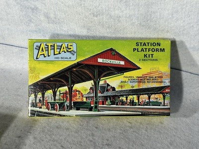 Nice Atlas Train Station Platform Kit HO Gauge
