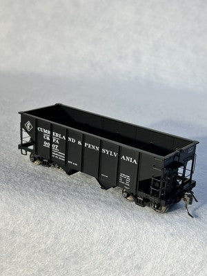 Detailed Rapido Cumberland & Pennsylvania RR 2-Bay GLa Hoppers HO 3-Car Set