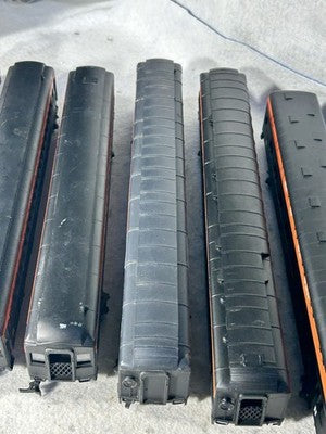 Nice Rivarossi New Haven RR 7-Car Passenger Set HO; 3 Lighted/Interiors(Ex Boxes