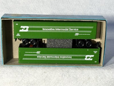 Cool Athearn Trailer Train HO 20 Cars + Trailers With End Of Train Light