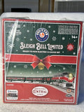 Beautiful SLEIGH BELLS LIMITED Christmas Train Set 0 Gauge  Blue Tooth