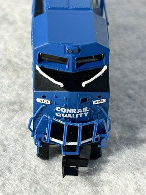 Stately Spectrum Conrail RR Dash 8-40CW Locomotive N Gauge