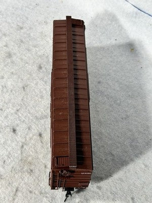 Nice Athearn Mo Pac RR 50’ Box Car HO KD’s Metal Wheels (Ex Box)