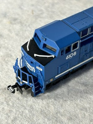 Stately Spectrum Conrail RR Dash 8-40CW Locomotive N Gauge