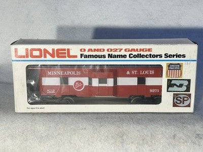 Beautiful Lionel Service Station Train Set Minneapolis & St. Paul RR O Gauge