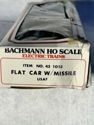 Lethal Bachman United States Air Force Flat Car With Missle HO
