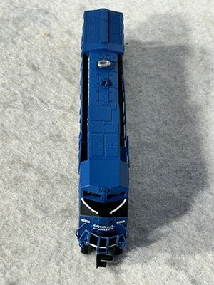 Stately Spectrum Conrail RR Dash 8-40CW Locomotive N Gauge