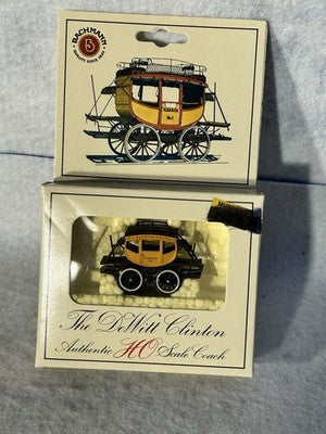Vintage Bachman “The De Witt Clinton” Steam Engine/3-Coach Passenger Set HO