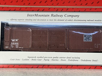 Nice Intermountain 50’ Box Cars HO (SPECIFY WHICH YOU WANT WHEN ORDERING)