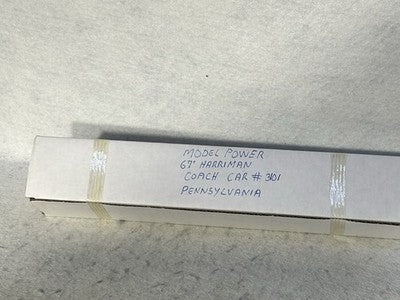 Nice Concor PENNSY RR 67’ - 5 Car Passenger Set/Interiors HO (Incorrect Boxes)