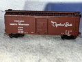 Nice Athearn C & NW RR 40’ Box Car HO KD Couplers/Weighted/Metal Wheels (No Box)