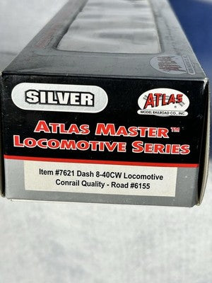 Handsome ATLAS Master Silver CONRAIL Dash 8-40CW Diesel Engine DCC Ready HO
