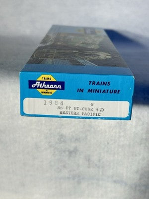 Beautiful Athearn 86’ Hi Cube Various Roads HO (PRICE/CAR-SPECIFY CHOICE)