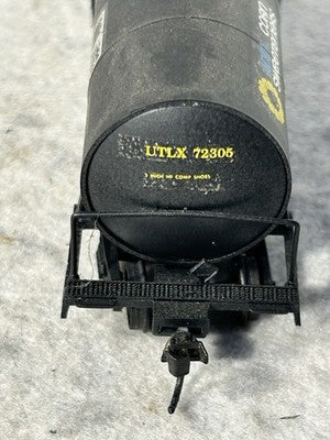 Nice Atlas UTLX Corn Sweeteners Single Dome Tank Car HO (Ex Box)