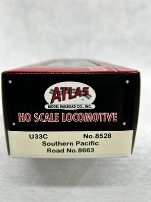 Handsome Atlas U-33C Southern Pacific Railway Locomotive HO