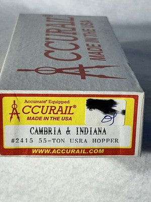 Accurail Mixed  RR 2-Bay Hopper Kits HO (PRICE/SINGLE CAR; SPECIFY CHOICE)
