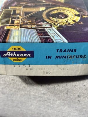 RARE Athearn B & O RR Work Baggage/RPO 2 Car Set HO