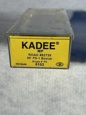 Nice K-DEE  Missouri Pacific RR 50’ Box  Car HO