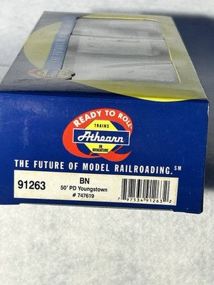 Beautiful Athearn RTR Burlington RR 50’ Box CarHO