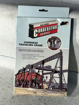 Cool Walthers Overhead Traveling Crane Commercial Building Kit HO