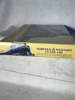 Collectible Bachman Norfolk &Western RR J-611/Water Tender Loco 3-Unit Set HO