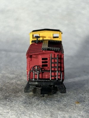 Nice Micro Trains Santa Fe RR Caboose  N Gauge (Ex Box)