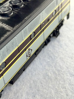 Nice  Stewart Erie Lackawanna RR F-7 A-B-B-A Phase 1 Set (A’s Pow./B’s Unp.) HO