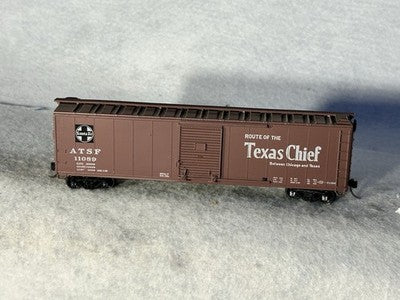 Nice Athearn Santa Fe RR 50’ Box Car HO KD’s (Ex Box)