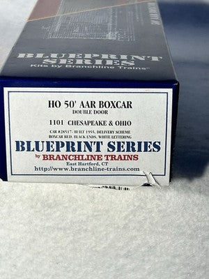 Nice Branchline Blueprint Series Mixed Roads 50’ Box Car Kits