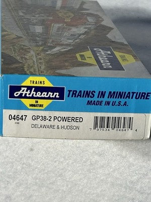 Cool Athearn D & H RR GP-38-2 Loco HO