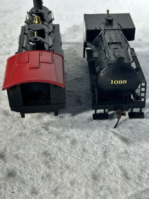 Rare Bachman Seaboard Airline RR 0-6-0 Yard Goat Smoke/Headlight (Ex Box) HO