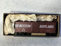 Nice Roundhouse Western Maryland RR 40’ Box Cars Set Of 3 HO