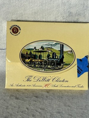 Vintage Bachman “The De Witt Clinton” Steam Engine/3-Coach Passenger Set HO