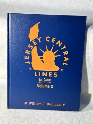 Nice Central Of New Jersey RR Color Illustrated Book Volume 2