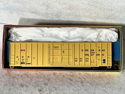 Cool Roundhouse Green Bay & Western RR 50’ Box Car Kit HO