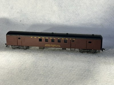 Nice Concor PENNSY RR 67’ - 5 Car Passenger Set/Interiors HO (Incorrect Boxes)