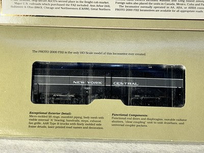 Classic Proto/Rivarossi  NYC RR FA 3 engine/ 6 Car Passenger Set, HO 2 P/1 Dum.