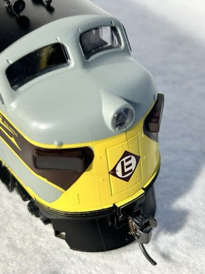 Nice  Stewart Erie Lackawanna RR F-7 A-B-B-A Phase 1 Set (A’s Pow./B’s Unp.) HO