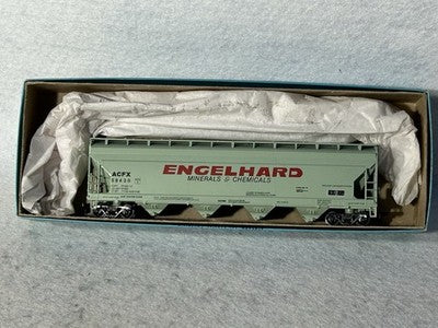Nice Athearn Mixed Road 4-Bay Cylindrical Hopper Cars HO