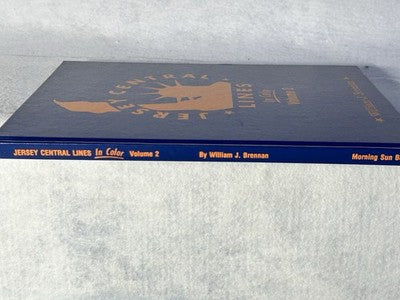 Nice Central Of New Jersey RR Color Illustrated Book Volume 2